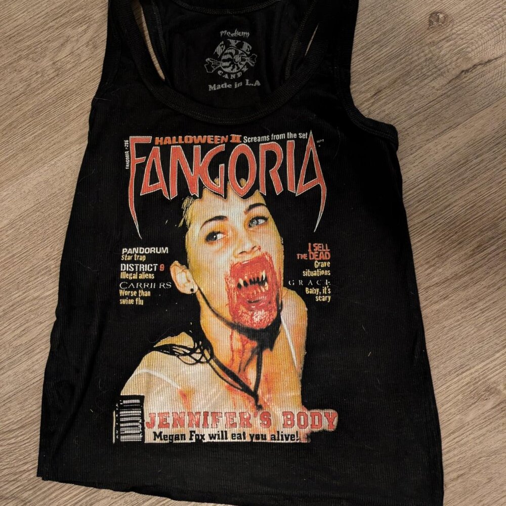Jennifers Body Fangoria babydoll tank